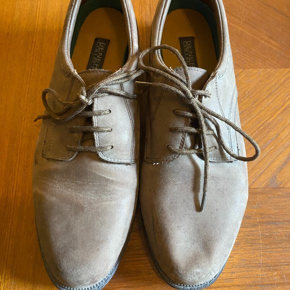 Generra Collection Men's Brown Derby Shoe - Size 9.5 - Gently worn - Picture 2 of 4